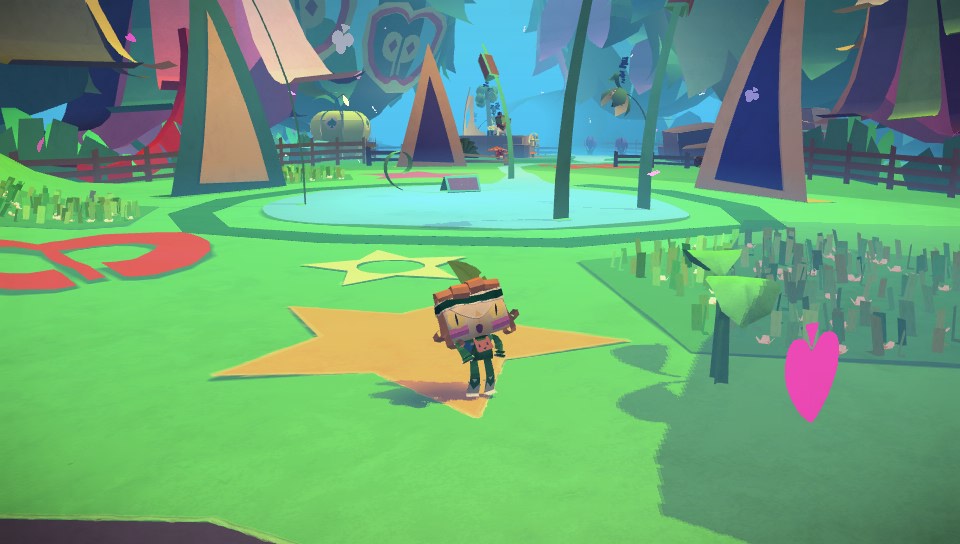 真円の美 PSVita『Tearaway ～はがれた世界の大冒険～』: 追いだき北